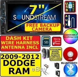 07 & Up Chrysler Jeep Dodge Cd/dvd Bluetooth Usb Aux Car Stereo Free Backup Cam