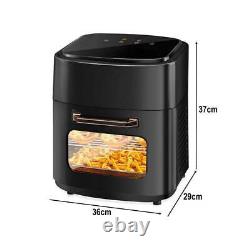 15L Electric Air Fryer Oven Touch Screen Low Oil Healthy Frying Cooker Reheat