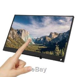 15.6 Portable Monitor PC HD Touch Screen 1080p IPS LCD Display for Laptop Xbox