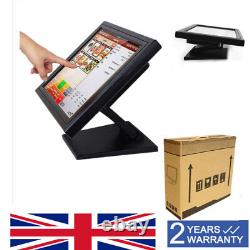 15 Inch Touch Screen LCD Display LCD Monitor USB VGA POS for Windows 7/8/10 UK