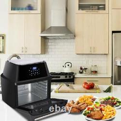 16L Air Fryer Healthy Frying Cooker LCD Touch Digital 8 Function Kitchen Oven