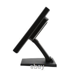 17Commercial Touch Screen LCD Monitor With Multi-Position POS Stand For PC/POS