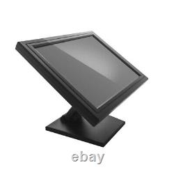 17 Inch LCD Touch Screen Monitor Display USB Multimedia VGA Retail POS Stand NEW