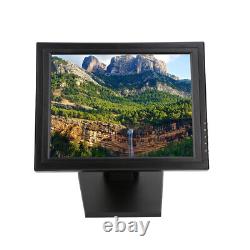 17 LCD Touch Screen Monitor VGA POS USB Touch Screen Monitor Retail Restaurant
