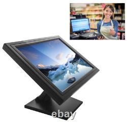 17 in LCD Touch Screen Monitor VGA POS Cash Register System Commercial 12801024