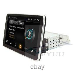 1 DIN Rotatable 9 Touch Screen Android 10.1 HD 32GB Car Stereo Radio GPS Wifi