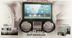 2016 2017 2018 JEEP WRANGLER 10 LCD GPS Bluetooth Touch Screen Radio In-Dash