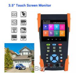 3.5 Touch Screen CCTV Monitor Tester POE 8MP 4k IP Camera AHD TVI Test Monitor