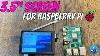 3 5 Touchscreen Display For Raspberry Pi 5 Pi 4 U0026 More