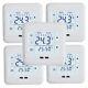 5x Lcd Touch Screen Underfloor Room Temperature Controller Touch Thermostat Uk