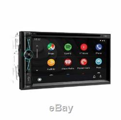 7 Bluetooth Radio AM/FM MP3 USB Apple Car Play Double Din LCD Touch Screen