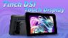 7 Inch Touch Screen Dsi Lcd Display Portable Ips Capacitive Touchscreen Monitor For Raspberry Pi