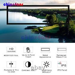 8.8 Long Strip TFT LCD Touch Screen 1920480 USB-HDMI Sub-Display Monitor UK
