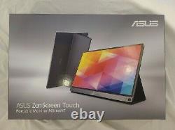 ASUS ZenScreen MB16AMT 15.6 IPS LCD Touchscreen Portable Monitor Dark Grey