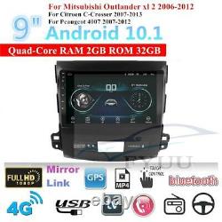 Android 10.1 Car Player Radio GPS Navi For Mitsubishi Outlander xl 2 06-12 32GB