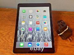 Apple iPad Air 1st Gen 16GB Wi-Fi 9.7in Space Grey Black Quick Ship Excellent 0