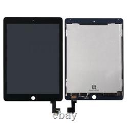 Apple iPad Air 2 A1566 / A1567 LCD & Touch Screen + Adhesive Template Black