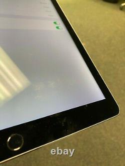 Apple iPad Pro 1st Gen 128GB Wi-Fi + 4G (Unlocked) 12.9 in Gray LCD DISCOLOR