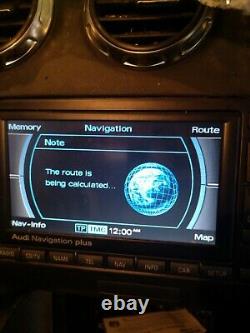 Audi Tt Mk2 Navigation Plus 8j0035192 Sat Nav Cd/tv LCD Without Code