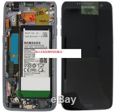 BLACK -Genuine Samsung Galaxy S7 EDGE LCD Display Touch Screen Digitizer