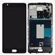 Black Lcd Touch Screen Digitizer Assembly With Frame For Oneplus 3 3t A3000 3003