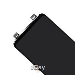Black Samsung Galaxy S8 G950 LCD Touch Screen Digitizer Assembly Replacement