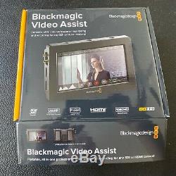 Blackmagic Design Video Assist 5 Monitor SDI/HDMI Recorder Free Mini SDI to SDI