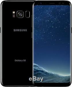 CLEAN LCD Samsung Galaxy S8 Black 64GB AT&T ONLY G950U Screen is Scratch Free