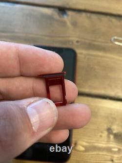 CRACKED SCREEN & BACK Apple iPhone XR RED Bad Lcd AS IS see details