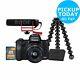 Canon Eos M50 3 Inch Lcd 24.1mp 4k Wifi Built In Flash Vlogger Kit Black