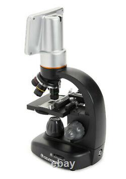 Celestron TetraView LCD Digital Touch Screen Microscope, Black/Silver 44347