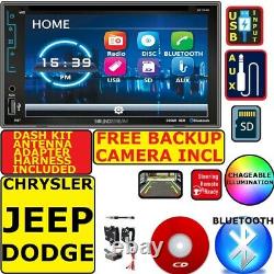 Chrysler Jeep Dodge Bluetooth Usb Cd/dvd Aux Sd Car Radio Stereo