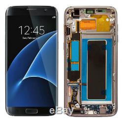 Complete LCD Touch Screen Display Frame Assembly Fr Samsung Galaxy S7 Edge G935F
