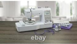 Computerized Sewing Embroidery Machine LCD Touch Screen USB Port Import Designs