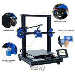 DIY 3D Printer KIT 255 x 255 x 260 mm LCD Touchscreen 1.75 mm ABS/PLA Metal UK