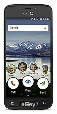 DORO 8040 16GB SIM FREE UNLOCKED SMARTPHONE 4G LTE 5 LCD HD Touchscreen B-EU UK