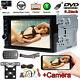 Double Din 6.9 Inch In Dash Car Stereo Radio Cd Dvd Lcd Player Bluetooth+ Camera