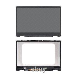 FHD LCD Touch Screen Display Assembly+Bezel for HP Chromebook x360 14b-cb0002na