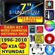 Fits 1996-2010 Kia Hyundai Cd/dvd Bluetooth Usb Car Stereo With Free Backup Camera