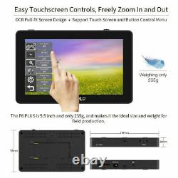 Feelworld F6 Plus 5.5 IPS Touch Screen On Camera Field Monitor for DSLR Gimbal
