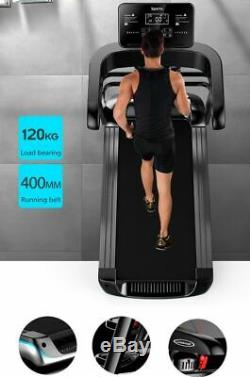 Folding Treadmill Home Exercise Bluetooth Speakers HD LCD Screen Multifunctional