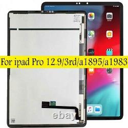 For Apple iPad Pro 12.9 3rd Gen A1876 Black LCD Display Touch Screen Digitizer