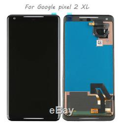 For Google Pixel 2 XL 6.0 LCD Touch Screen Digitizer Display Assembly Black