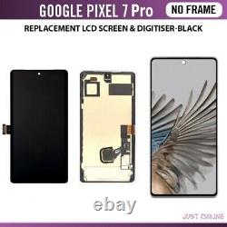 For Google Pixel 7 Pro LCD Black No Frame Original Screen Touch Display Assembly