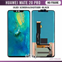 For Huawei Mate 20 Pro OLED LCD Replacement Screen 3D Touch Display No Frame UK
