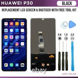For Huawei P30 Black Screen Replacement LCD Touch Digitizer Display Assembly UK