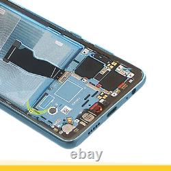 For Huawei P30 Blue Genuine OLED LCD With Frame Display Touch Screen Assembly UK