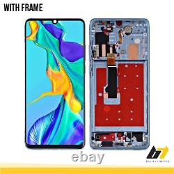 For Huawei P30 Pro (2019) BLUE Genuine OLED LCD Touch Screen Display With Frame