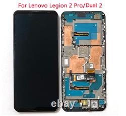 For Lenovo Legion 2 Pro / Legion Duel 2 LCD Display Touch Screen Digitizer Frame