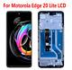 For Motorola Edge 20 Lite Xt2139-1 Original Lcd Screen With Frame Touch Display